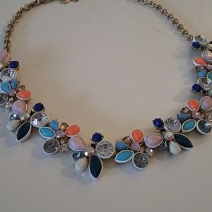 J. Crew Crystal Collage Necklace